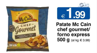 Patate Mc Cain chef gourmet/ forno express 500 g