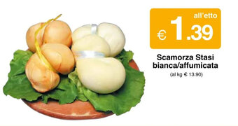 Scamorza Stasi bianca/affumicata
