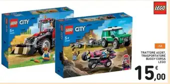 Spazio Conad Lego Buggy Corsa Trattore 60287, Trasportatore offerta