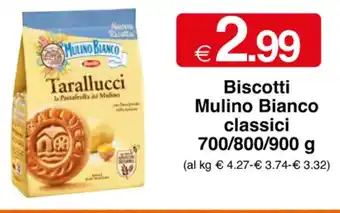 Sì con te Biscotti Mulino Bianco classici 700/800/900g offerta