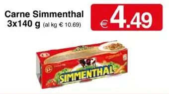 Sì con te Carne Simmenthal 3x140 g offerta