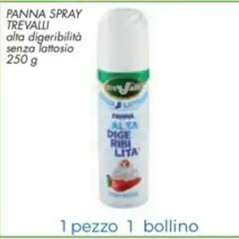 Spazio Conad Trevalli Panna Spray 250g offerta