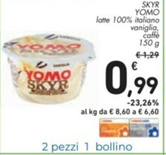 Spazio Conad Yomo Skyr 150g offerta
