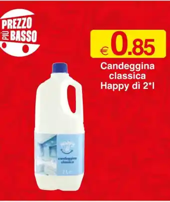Candeggina classica Happy dì 2*l