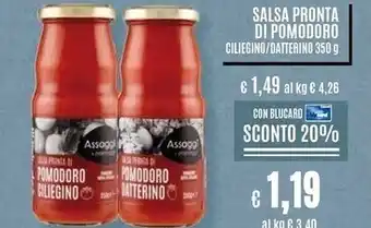 Il Gigante Assoggi - salsa pronta di pomodoro offerta