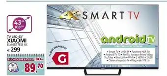Il Gigante Xiaomi tv led 43 ela4817eu 4k offerta