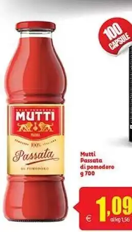 Elite Mutti passata di pomodoro offerta