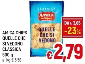 A&O Amica chips quelle che si vedono classica offerta