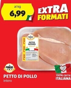 ALDI Il podere petto di pollo offerta