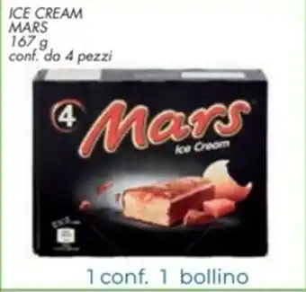 Spazio Conad Mars Ice Cream 4 pezzi 167g offerta