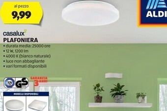 ALDI Casalux plafoniera offerta