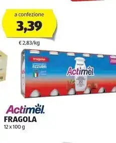 ALDI Danone fragola offerta