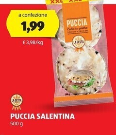 ALDI La cesta puccia salentina offerta