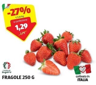 I colori del sapore fragole 250 g