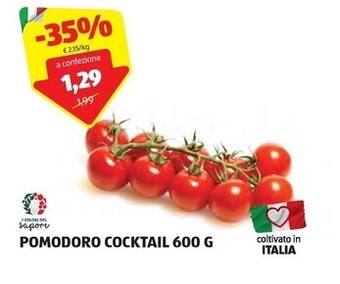 ALDI I colori del sapore pomodoro cocktail 600 g offerta