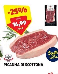 ALDI Il podere picanha di scottona offerta