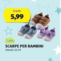 ALDI Scarpe per bambini offerta