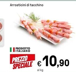 Iper La Grande Arrosticini di tacchino offerta