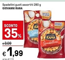 Iper La Grande Giovanni rana spadellini offerta