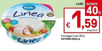 Iper La Grande Fattorie osella formaggio linea offerta
