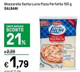 Iper La Grande Galbani mozzarella santa lucia pizza perfetta offerta