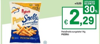 Pizzoli patasnella surgelate