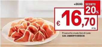 Boschi prosciutto crudo zero & lode