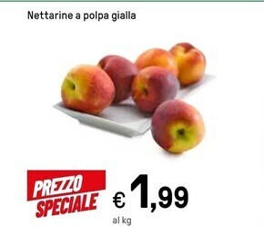 Iper La Grande Nettarine a polpa gialla offerta