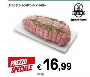Iper La Grande Arrosto scelto di vitello offerta