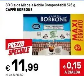 Iper La Grande Caffe borbone cialde caffè offerta