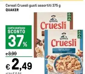 Quaker cereali
