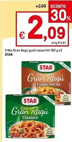 Iper La Grande Star ragù offerta