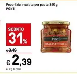 Iper La Grande Ponti peperlizia insalata per pasta offerta