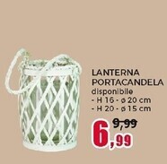 Happy Casa Lanterna portacandela offerta