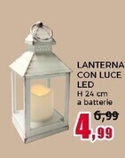 Happy Casa Lanterna con luce led offerta