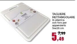Tagliere rettangolare