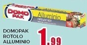 Domopak rotolo alluminio