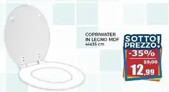 Happy Casa Copriwater in legno mdf offerta