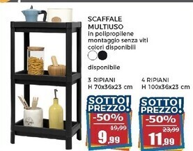 Scaffale multiuso