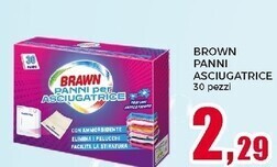 Happy Casa Brawn panni asciugatrice offerta