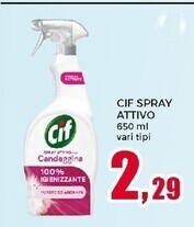 Happy Casa Cif spray attivo offerta