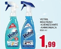 Vetril multiuso - igienizzante - ammoniaca