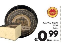 Asiago nero dop