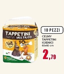 Happy Casa Celmy tappetini igienici offerta