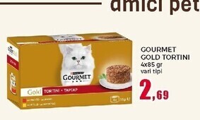 Gourmet gold tortini
