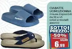 Happy Casa Ciabatte uomo / donna offerta