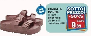 Ciabatta donna