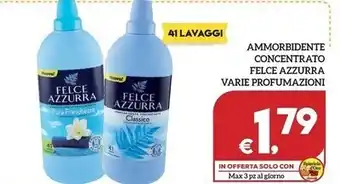 Il Centesimo Felce azzurra ammorbidente concentrato offerta