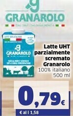 Ok Sigma Granarolo latte uht 9 parzialmente scremato offerta