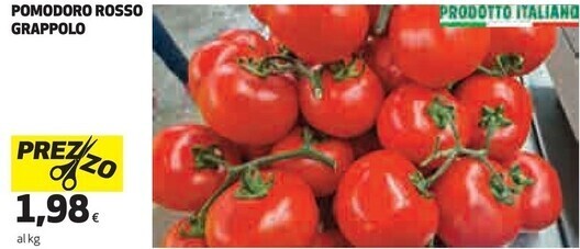 Coop Pomodoro rosso grappolo offerta